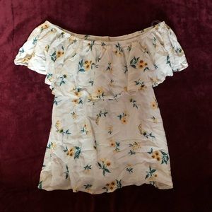 Off the shoulder top